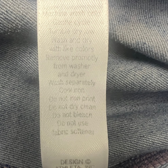 Athleta Zebra Chaturanga™ Tight - size S - blue/gray - Picture 10 of 10